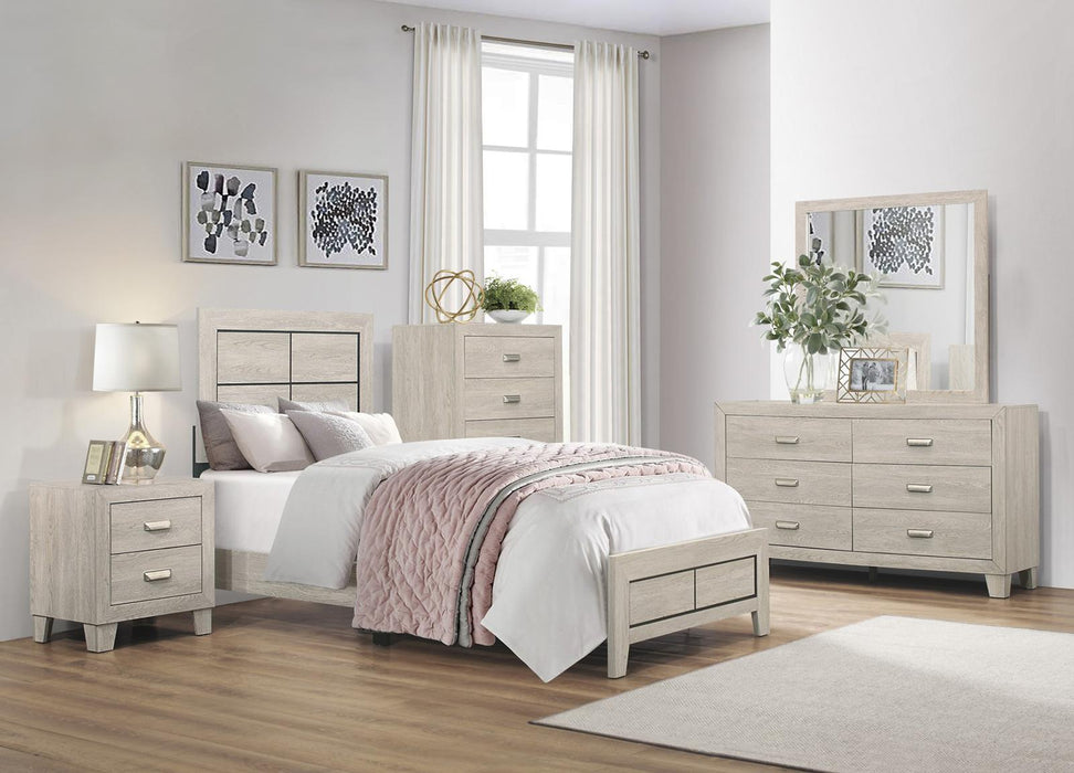 Quinby 6 Drawer Dresser in Light Brown 1525-5 - Home Discount Furniture - NJ-linden