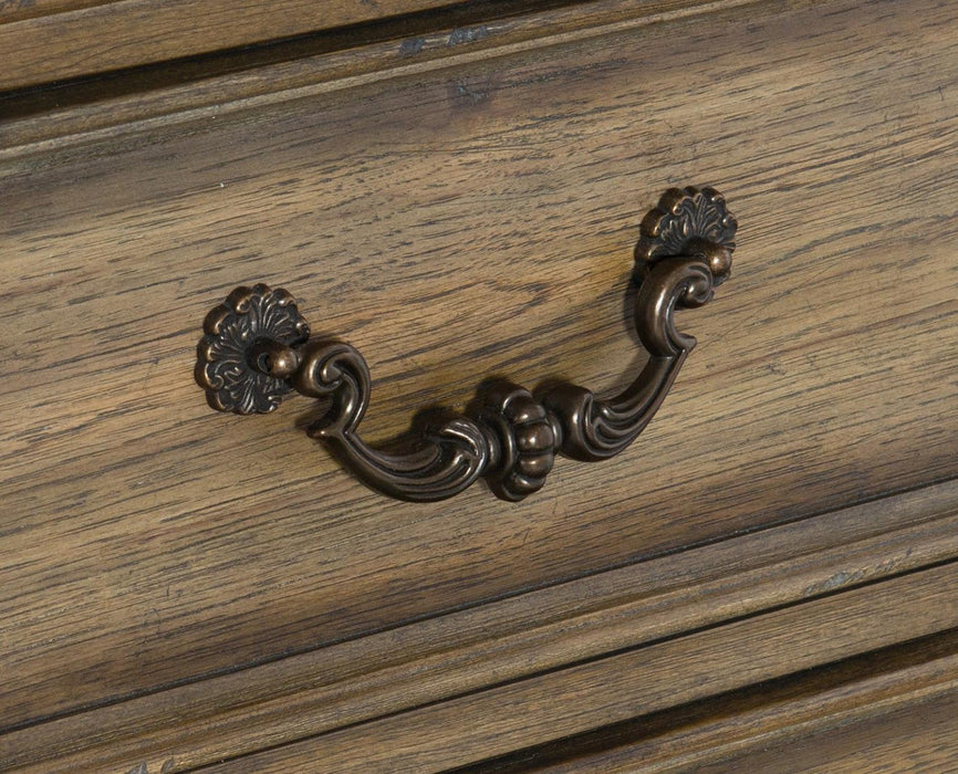 Rachelle 4 Drawer Chest in Weathered Pecan 1693-9 - Home Discount Furniture - NJ-linden