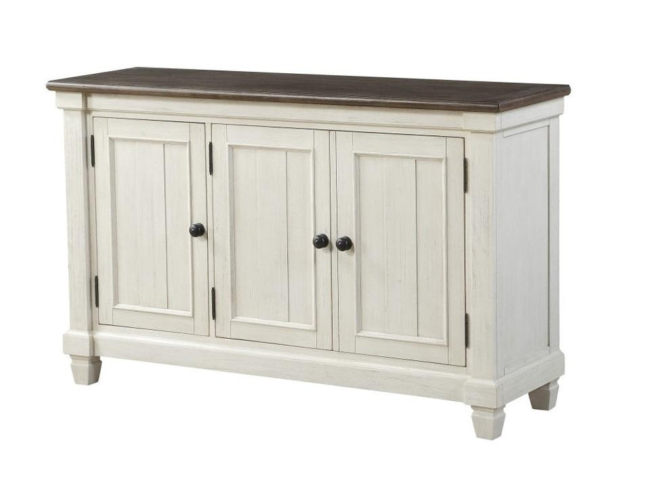 Granby Server in White & Brown 5627NW-40 - Home Discount Furniture - NJ-linden