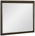 Griggs Mirror in Dark Brown 1669-6 - Home Discount Furniture - NJ-linden
