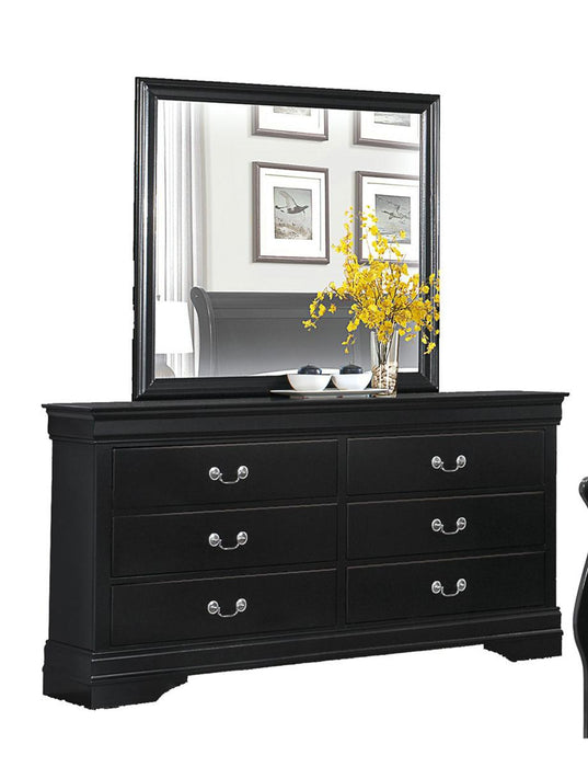 Mayville 6 Drawer Dresser in Black 2147BK-5 - Home Discount Furniture - NJ-linden