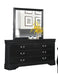 Mayville 6 Drawer Dresser in Black 2147BK-5 - Home Discount Furniture - NJ-linden