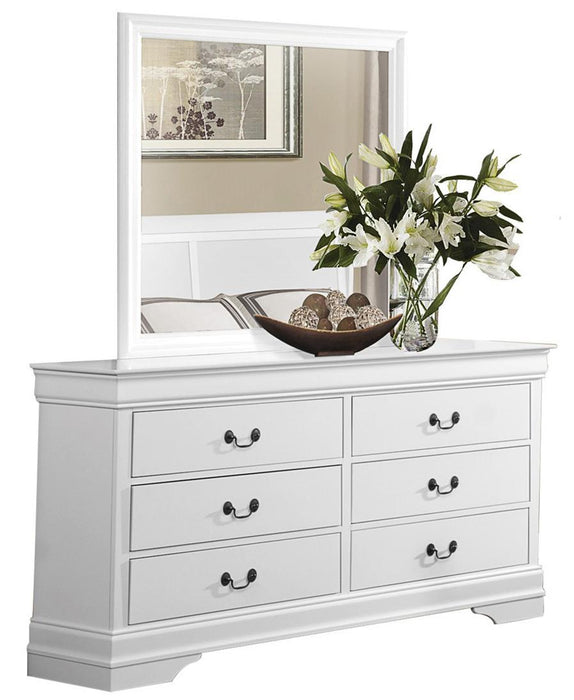 Mayville 6 Drawer Dresser in White 2147W-5 - Home Discount Furniture - NJ-linden