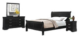 Mayville Queen Sleigh Bed in Black 2147BK-1 - Home Discount Furniture - NJ-linden