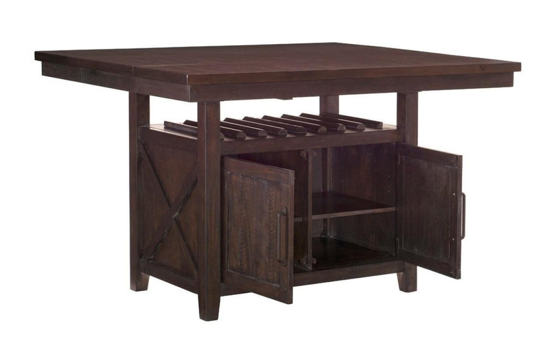 Oxton Counter Height Table in Dark Cherry 5655-36* - Home Discount Furniture - NJ-linden
