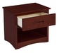 Rowe 1 Drawer Night Stand in Dark Cherry B2013DC-4 - Home Discount Furniture - NJ-linden