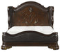 Royal Highlands King Upholstered Panel Bed in Rich Cherry 1603K-1EK - Home Discount Furniture - NJ-linden