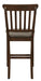 Schleiger Counter Height Chair in Dark Brown (Set of 2) - Home Discount Furniture - NJ-linden