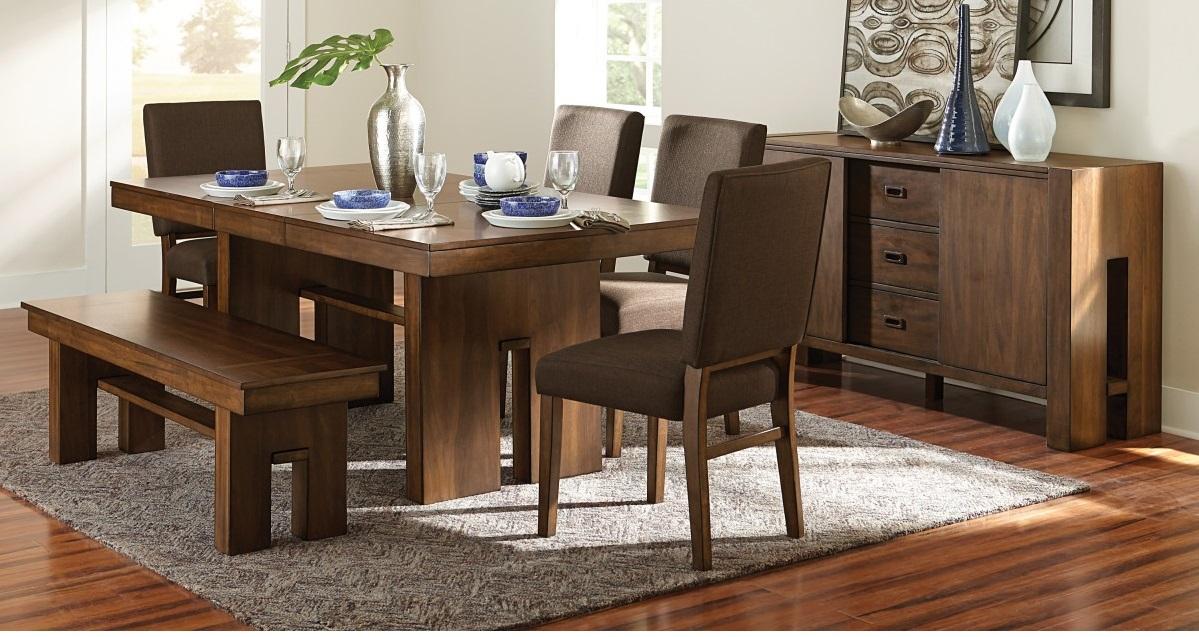 Sedley 58"Bench in Walnut 5415RF-13 - Home Discount Furniture - NJ-linden
