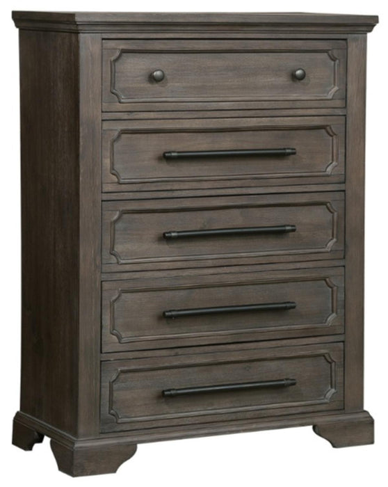 Taulon Chest in Dark Oak 5438-9 - Home Discount Furniture - NJ-linden