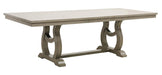 Vermillion Dining Table in Gray 5442-96* - Home Discount Furniture - NJ-linden