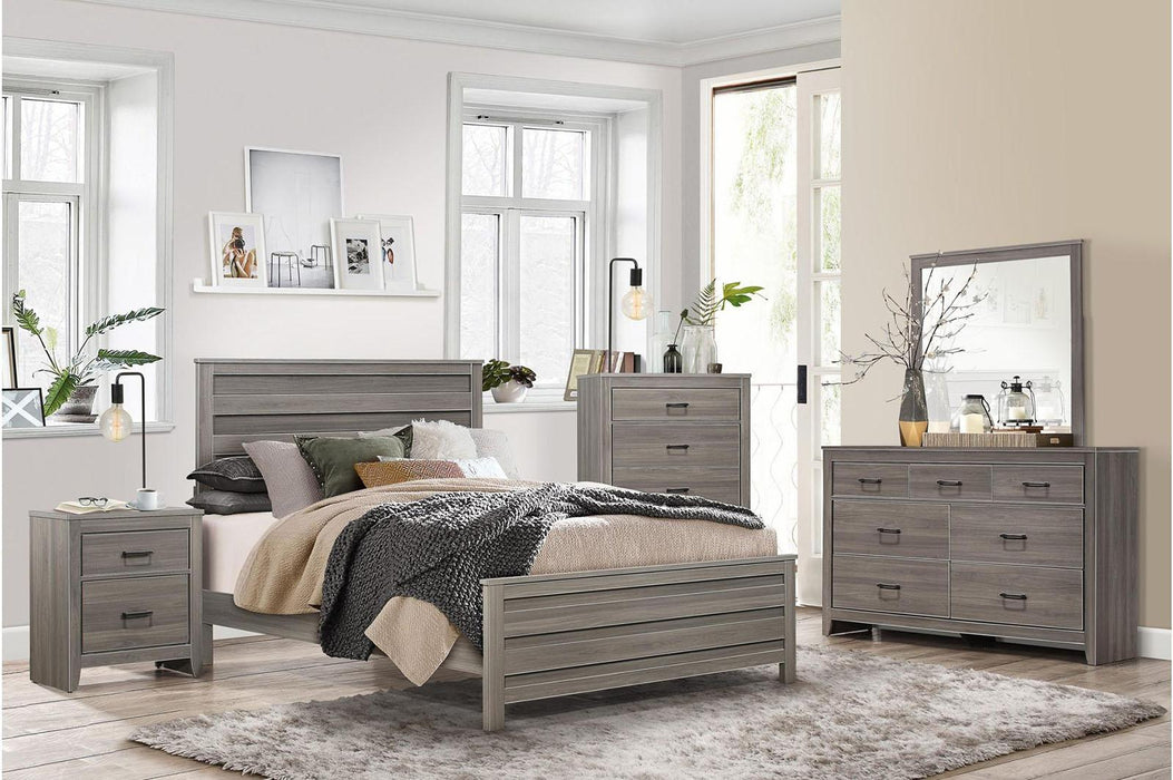 Waldorf 7 Drawer Dresser in Dark Gray 1902-5 - Home Discount Furniture - NJ-linden
