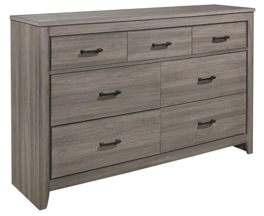 Waldorf 7 Drawer Dresser in Dark Gray 1902-5 - Home Discount Furniture - NJ-linden