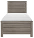 Waldorf Twin Panel Bed in Dark Gray 1902T-1* - Home Discount Furniture - NJ-linden