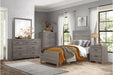Waldorf Queen Panel Bed in Dark Gray 1902-1* - Home Discount Furniture - NJ-linden