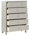 Wellsummer 5 Drawer Chest in Gray 1803GY-9 - Home Discount Furniture - NJ-linden