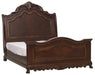 Deryn Park Queen Sleigh Bed in Cherry 2243SL-1 image