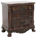 Deryn Park 3 Drawer Nightstand  in Cherry 2243-4 image