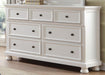 Laurelin 7 Drawer Dresser in White 1714W-5 image