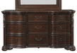 Royal Highlands 9 Drawer Dresser in Rich Cherry 1603-5 image