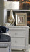 Bevelle 2 Drawer Nightstand in Silver 1958-4 image