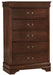 Mayville 5 Drawer Chest in Brown Cherry 2147-9 image