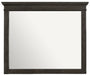 Blaire Farm Mirror in Saddle Brown Wood 1675-6 image