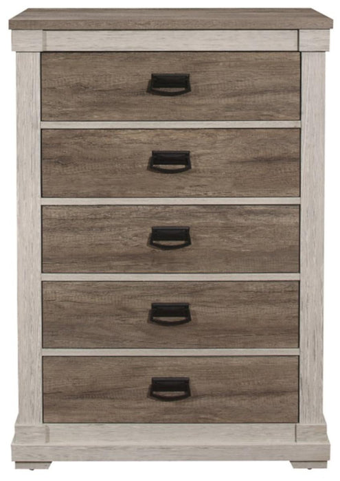Arcadia Chest in White & Weathered Gray 1677-9 image