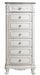 Cinderella 7 Drawer Tall Chest Antique White with Grey Rub-Through 1386NW-12 image