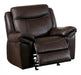 Mahala Power Glider Recliner Chair in Brown 8200BRW-1PW image
