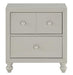 Wellsummer 2 Drawer Nightstand in Gray 1803GY-4 image