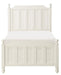 Wellsummer Twin Panel Bed in White 1803WT-1* image