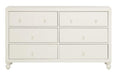 Wellsummer 6 Drawer Dresser in White 1803W-5 image