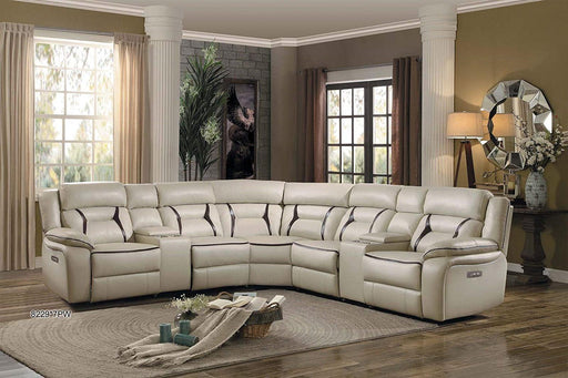 Amite 7pc Sectional Sofa in Beige image