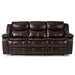 Bastrop Double Reclining Sofa in Brown 8230BRW-3 image