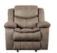 Bastrop Glider Reclining Chair in Brown 8230FBR-1 image