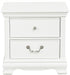 Lucida 2 Drawer Nightstand in White 2039W-4 image