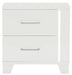 Kerren Nightstand in White 1678W-4 image