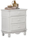 Clementine 3 Drawer Night Stand in White B1799-4 image