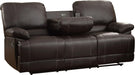 Cassville Double Reclining Sofa in Dark Brown 8403-3 image