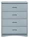 Orion 4 Drawer Chest in Gray B2063-9 image