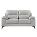 Mischa Loveseat in Silver Gray 9514SVE-2 image