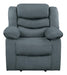 Discus Double Reclining Chair in Gray 9526GY-1 image