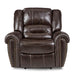 Center Hill Glider Reclining Chair in Dark Brown 9668BRW-1 image