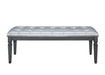 Allura Bed Bench in Gray 1916GY-FBH image