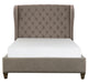 Vermillion Queen Upholstered Panel Bed in Gray 5442-1* image