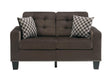 Lantana Loveseat in Chocolate 9957CH-2 image