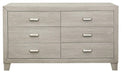 Quinby 6 Drawer Dresser in Light Brown 1525-5 image