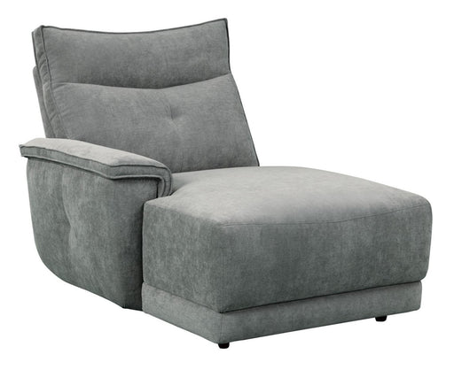 Tesoro Left Side Chaise in Dark Gray 9509DG-5L image